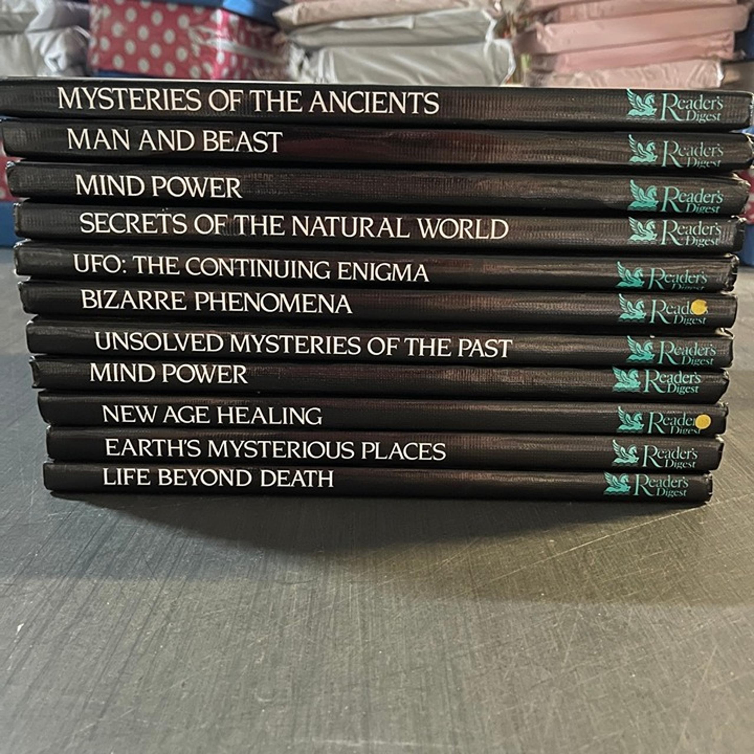 Reader's Digest Quest for the Unkown Book Lot | 11 Books Total INCOMPLETE