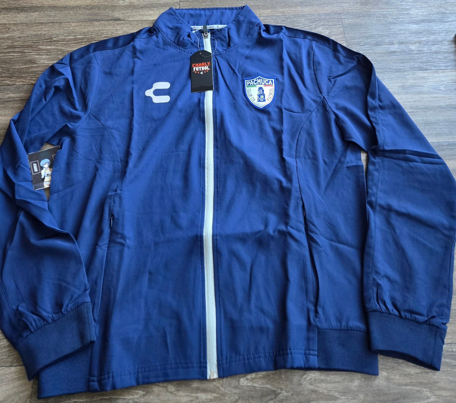 Charly Club Tuzos Pachuca Windbreaker Jacket Large