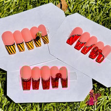 3 Handmade Press On Nail Set Bundle!
