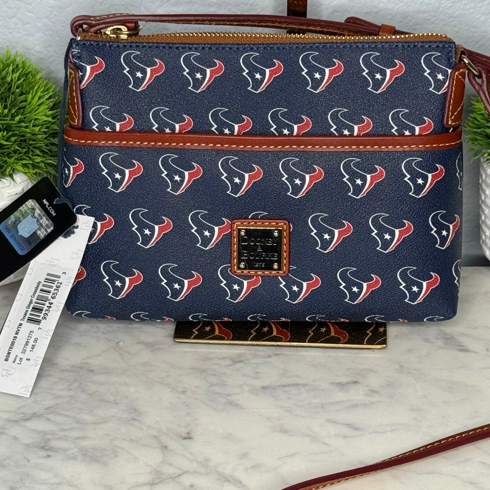 Dooney and Bourke Houston Texans Ginger Crossbody