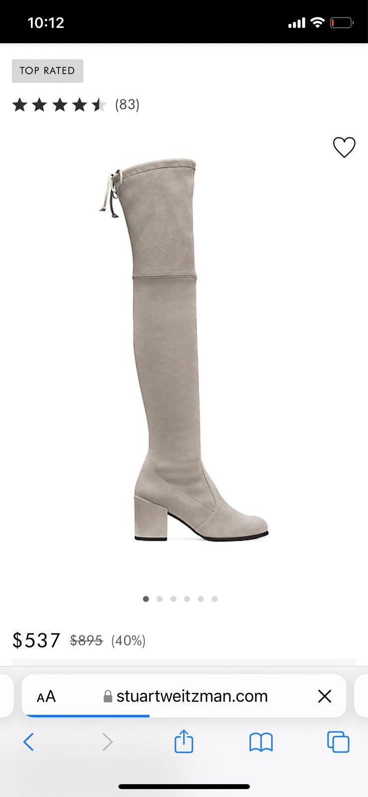 Stuart Weitzman boots