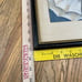 Clown Portrait Watercolor, Framed, Mid-Century (1970) L. Brinkmann