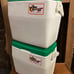 vintage Oscar Coleman lunch beer soda coolers camping camp ice chests 5274 retro