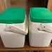 vintage Oscar Coleman lunch beer soda coolers camping camp ice chests 5274 retro