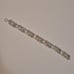 Vintage Sterling Silver Floral Filigree Bracelet