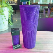 2024 Starbucks Halloween collection glow in the dark Venti Tumbler and Keychain
