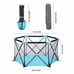 VILOBOS Portable Baby Playpen Safety Play Yard Kids Activity Center Pen Fence