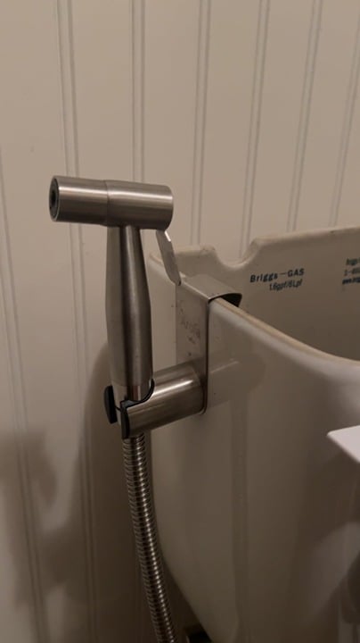 Toilet Bidet Sprayer for Toilet-Adjustable Water Pressure Control - NEW