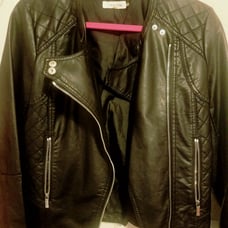 Calvin Klein Black Leather Jacket