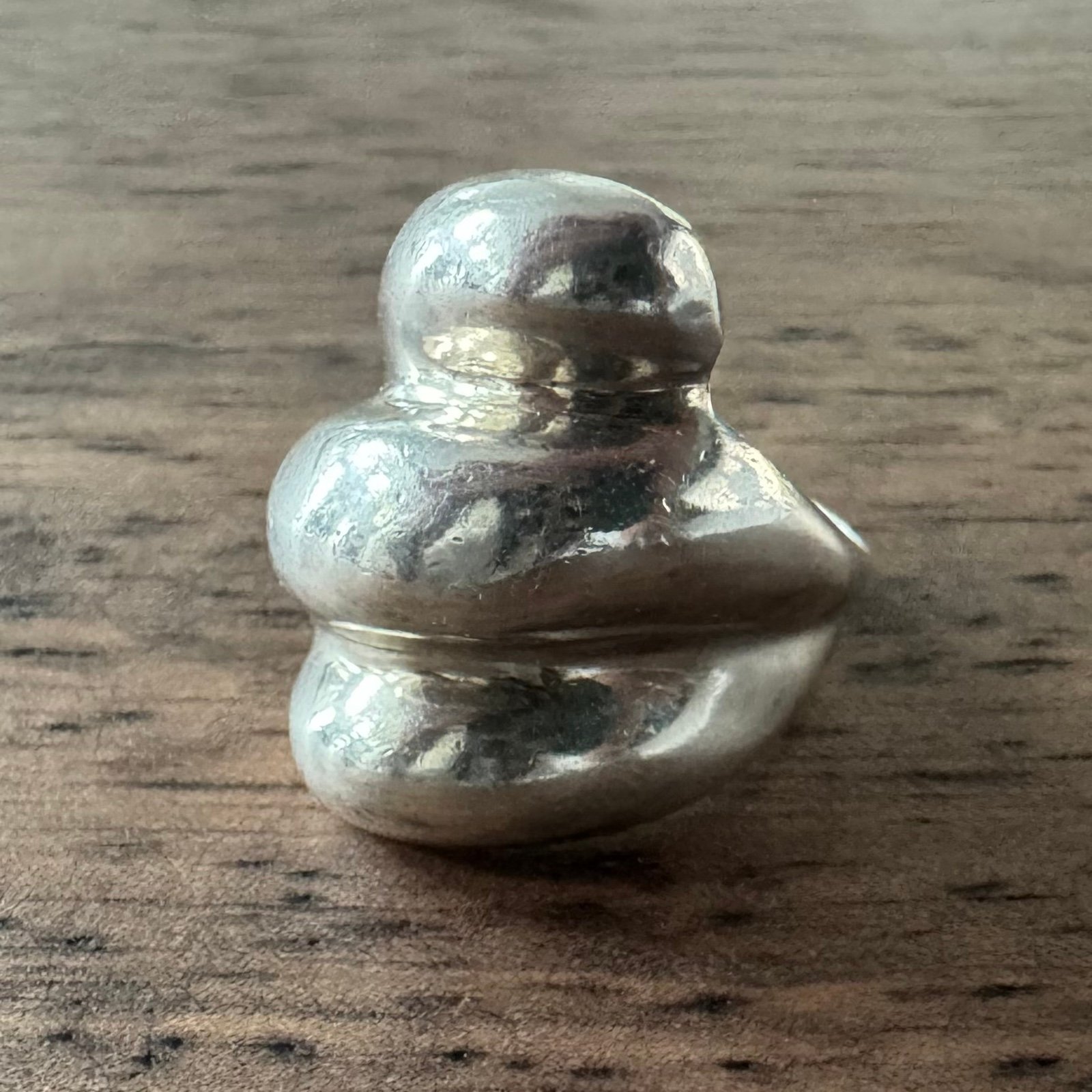 Vintage Chunky Domed Ring 925 Sterling Silver