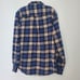 Orvis Plaid Blue and Cream Men's Outdoor Flannel - Shirt M