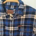 Orvis Plaid Blue and Cream Men's Outdoor Flannel - Shirt M