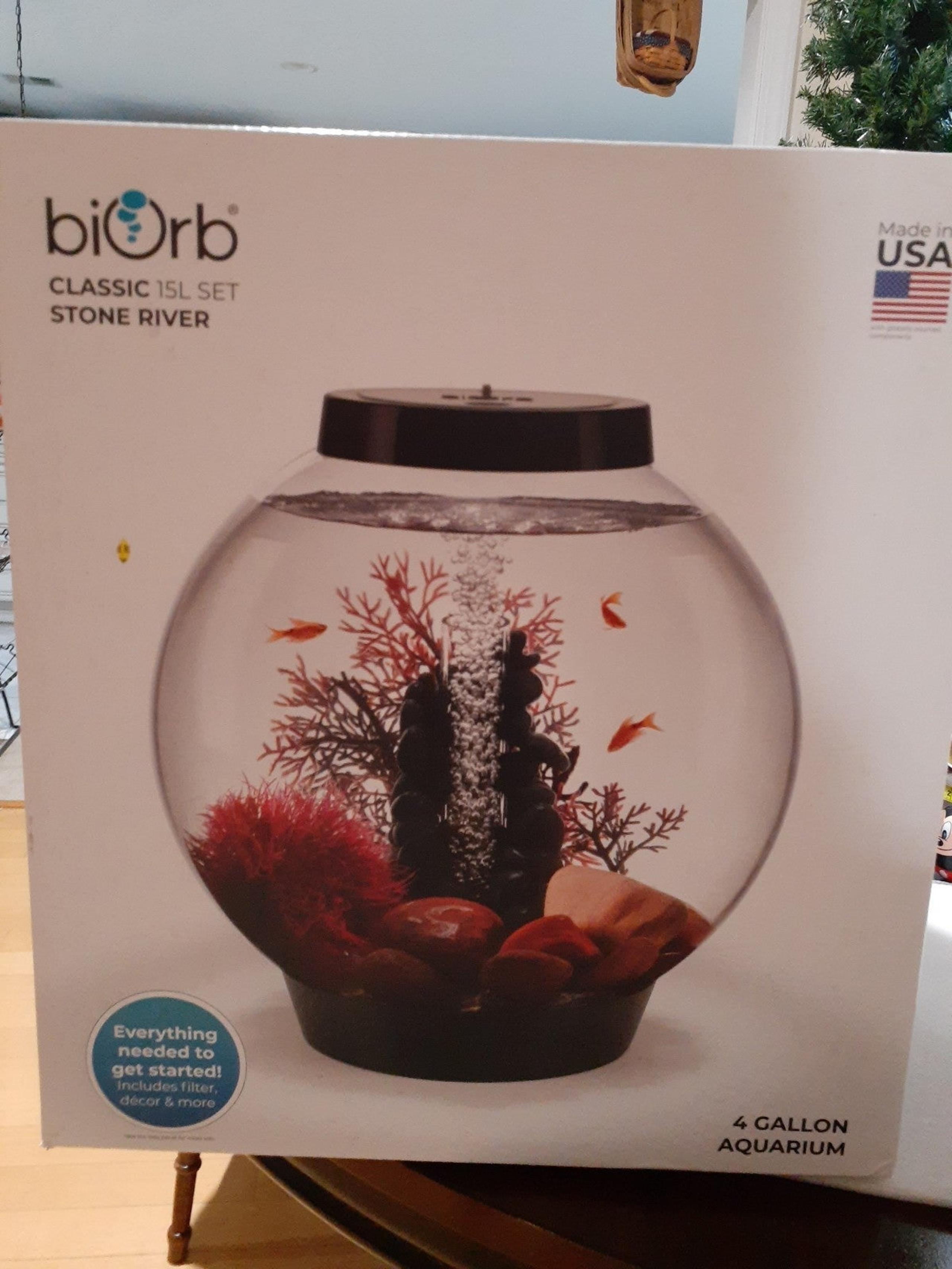 BioOrb 4 Gallon round closed Fish Tank kit New in Box