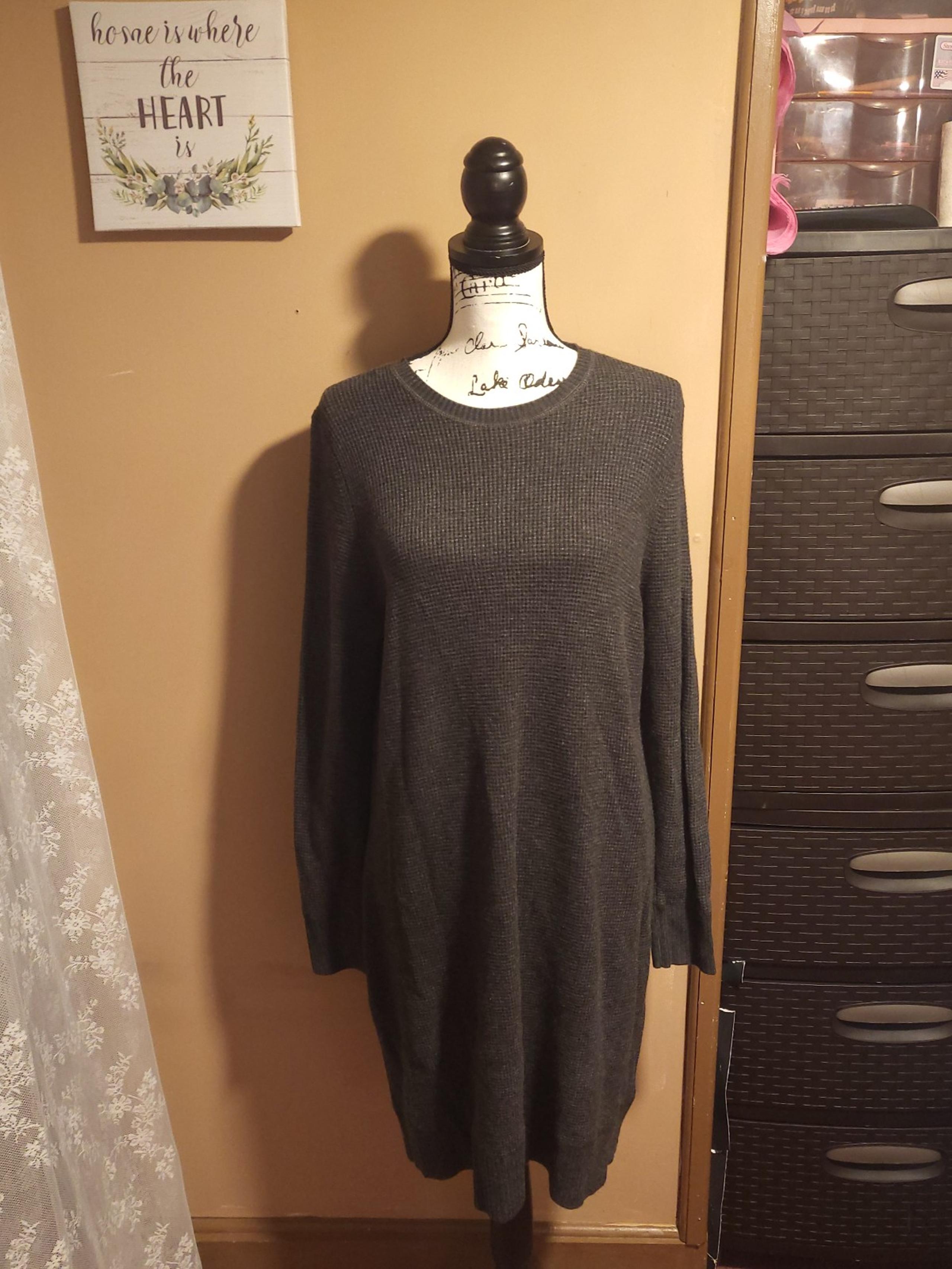NWT Grey Sweater Dress