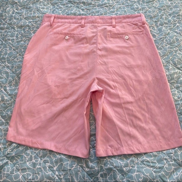 Men's FootJoy 9.5 Inseam Pink Golf Shorts