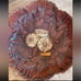 KNOTTS BERRY FARM Vtg 1951 Carved Wood Look Bowl Multi Products Inc Very Rare!