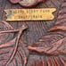 KNOTTS BERRY FARM Vtg 1951 Carved Wood Look Bowl Multi Products Inc Very Rare!