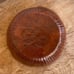 KNOTTS BERRY FARM Vtg 1951 Carved Wood Look Bowl Multi Products Inc Very Rare!