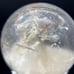Crystal sphere ball 48.8mm 5.6oz