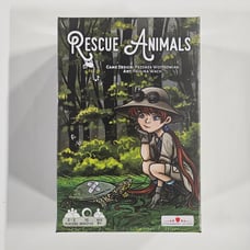 Strawberry Studio Rescue Animals Card Game NIB