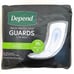 2X 52 Depend Incontinence Guards/Bladder Pads for Men Maximum Absorbency