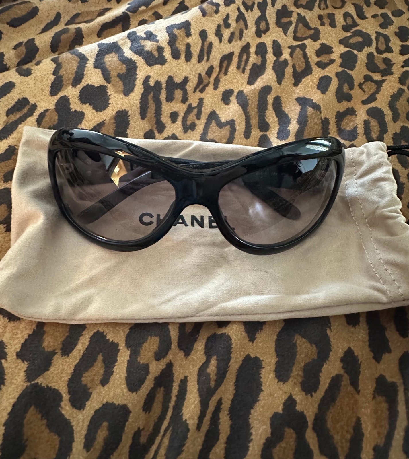 Woman’s Vintage Oversized CHANEL Sunglasses