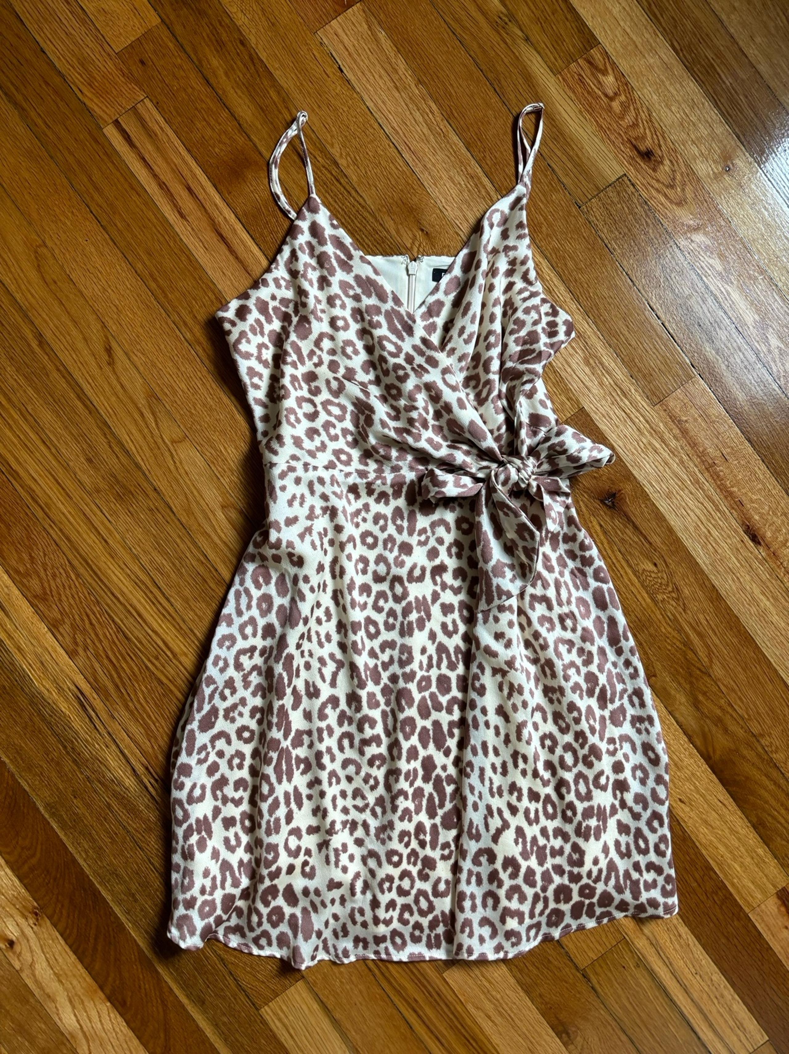 Express cheetah Dress