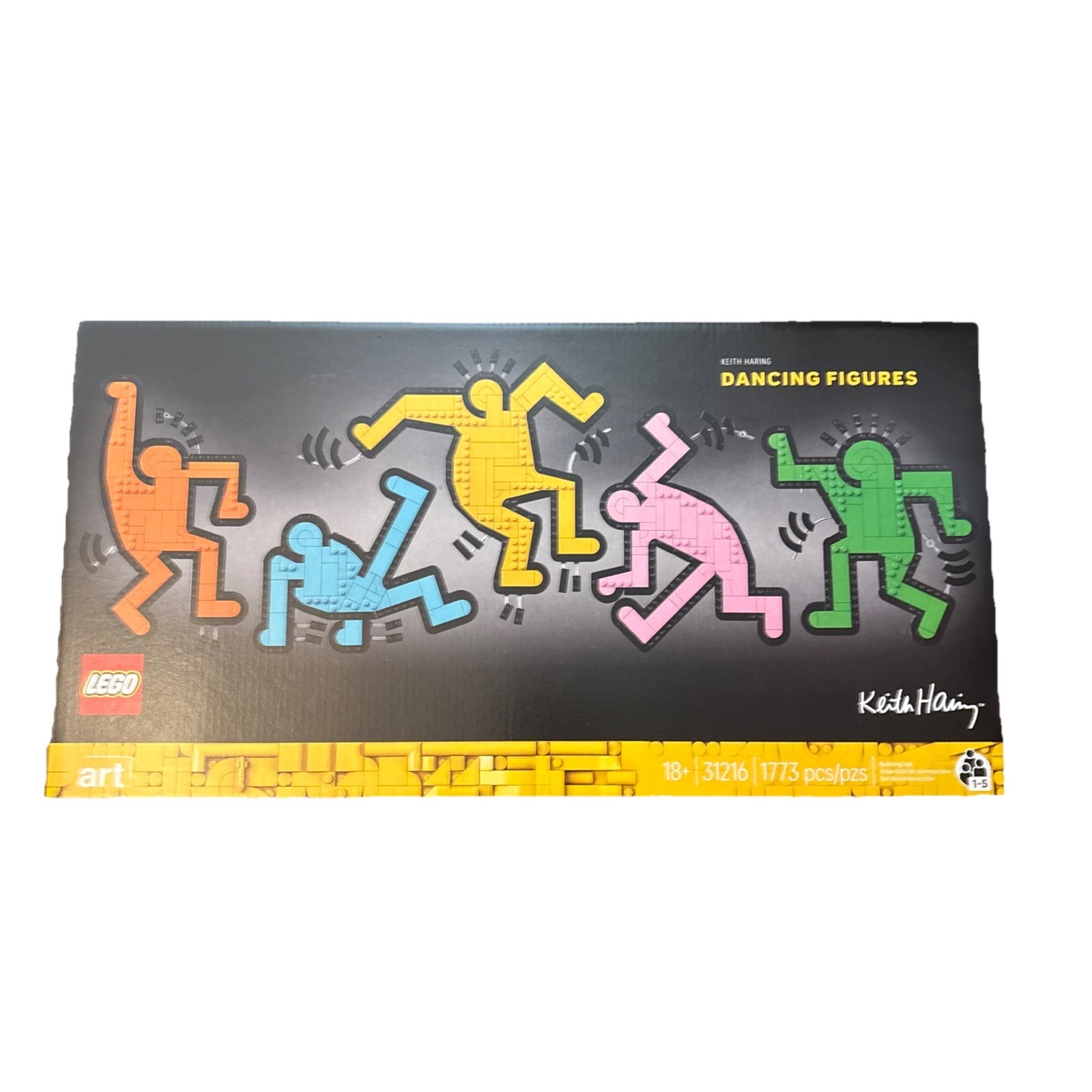 Lego 31216 Art Keith Haring Dancing Figures New In Box - Sealed - In Hand