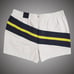 Brooks Brothers Diagonal Stripe Montauk Swim Shorts Men XXL Yellow Lined NWT 98