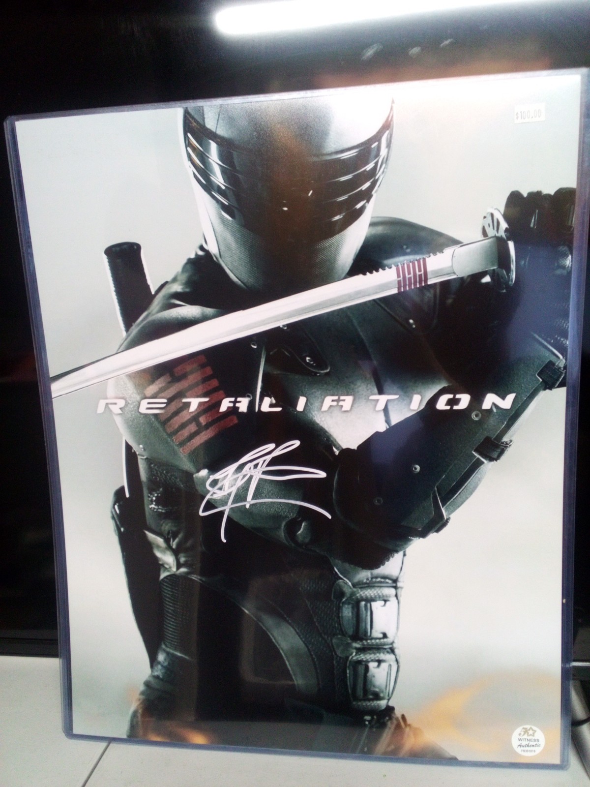 Ray Parks Autographed Poster Print