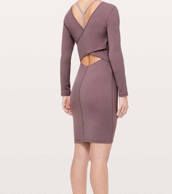 Lululemon Contour Dress *Nulu sz 8 Antiq