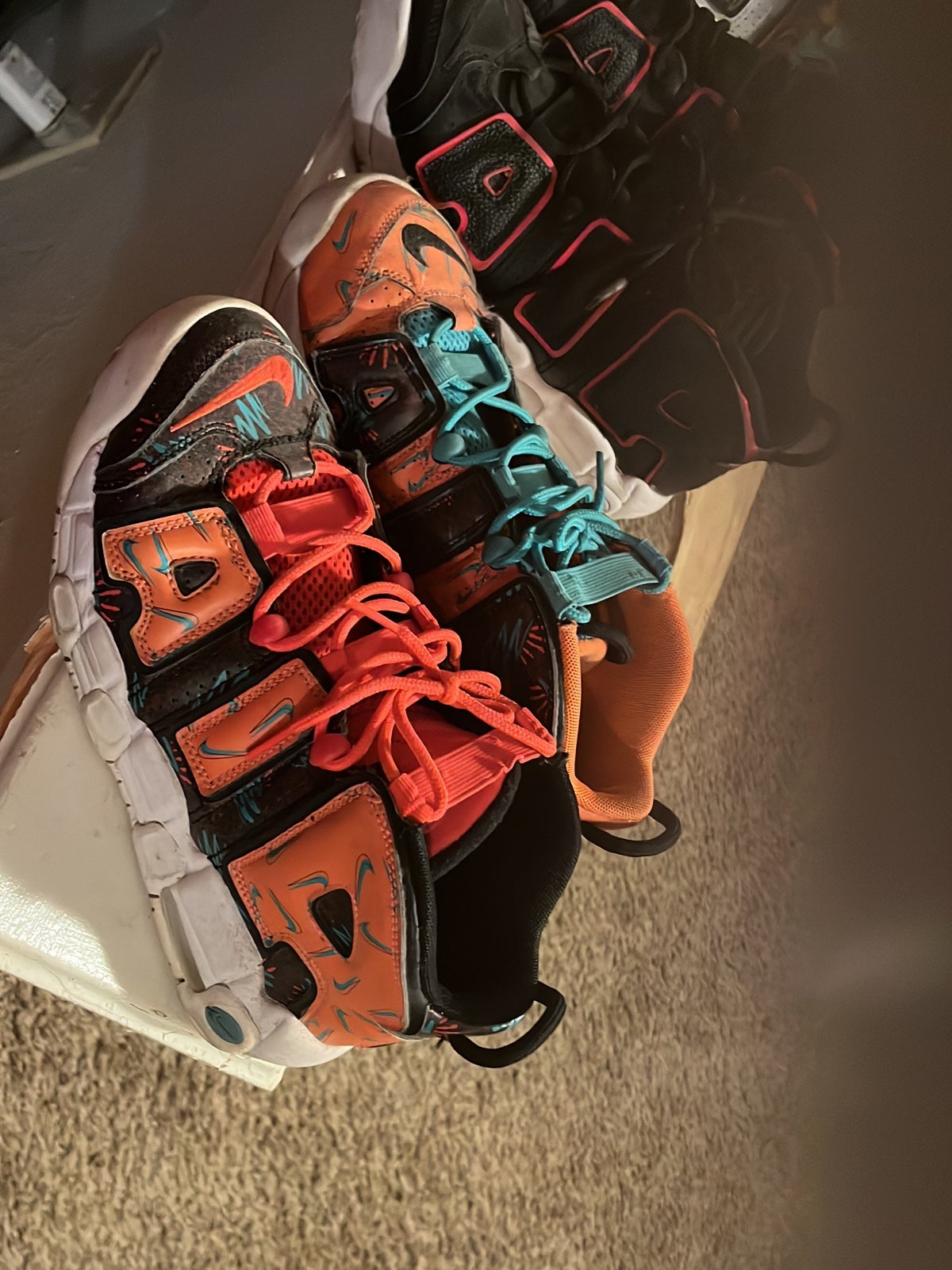 Nike Air More Uptempo Shoes (bundle) 3 different styles