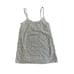 New Abercrombie & Fitch Vintage Y2K Gray Silver Sequin Camisole Tank M RARE