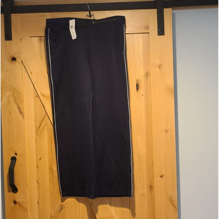 Ralph Lauren Active Fitness Navy Blue Athletic Track Pants Drawstring Women's XL