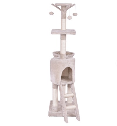56 Inch Condo Scratching Posts Ladder Cat Play Tree Hometogether L4