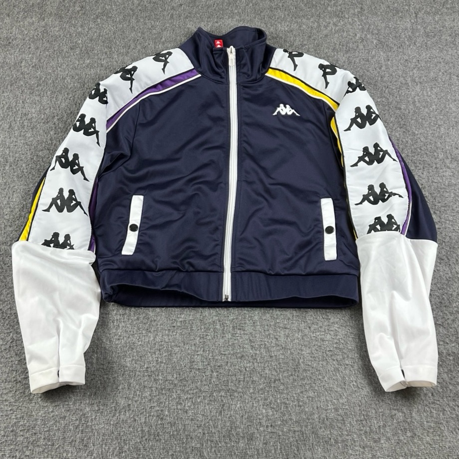 Kappa 222 Branda 10 Antey Cropped Track Jacket Womens Sz Small