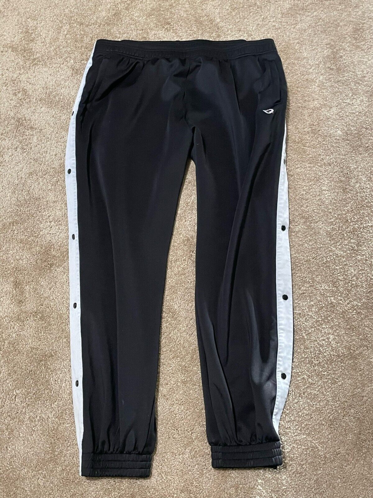 Baleaf size 3xl black white Disability recovery rehabilitation pants button side