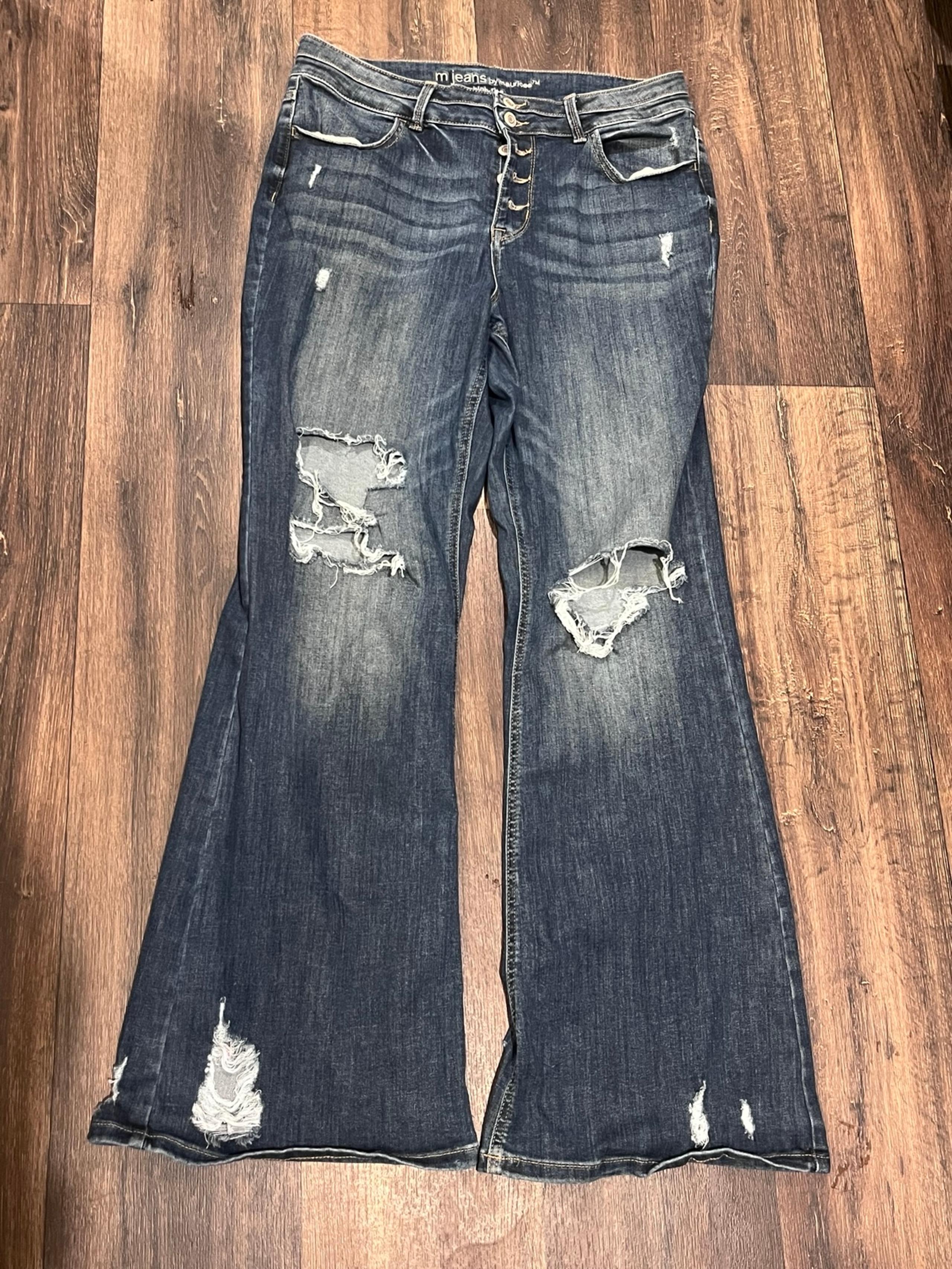 M Jean By Maurice’s High Rise Distressed