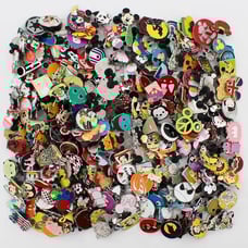 DISNEY PIN TRADING LOT 50, NO DUPLICATES, FREE SHIPPING, 100% TRADABLE