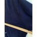 Vtg Postal Blue Cardigan Grandpa Sweater Adult 2XL USA Acrylic