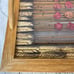 Vintage Wood Dried Wheat Floral Serving Tray Dried Florals Acrylic Farmhouse