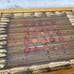 Vintage Wood Dried Wheat Floral Serving Tray Dried Florals Acrylic Farmhouse