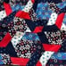 Tommy Hilfiger Women's Standard Wanderlust Patchwork Off The Shoulder Bikini Top
