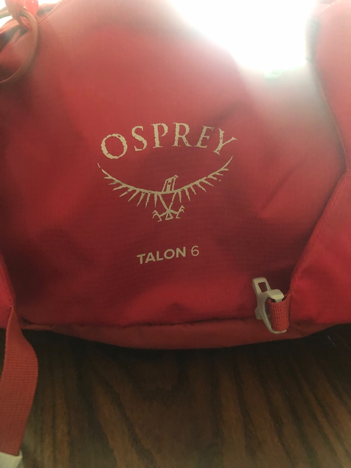 Osprey talon 6 waist pack - place for two bottles -