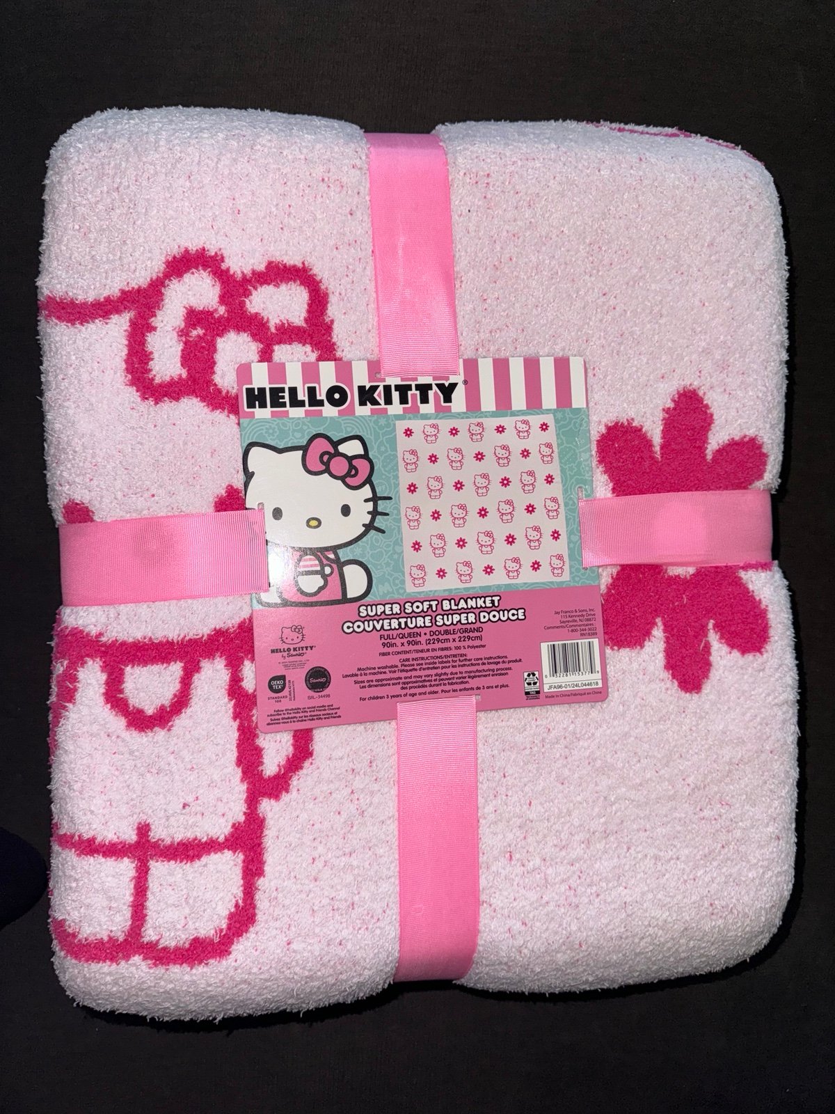 Hello Kitty Blanket - Pink