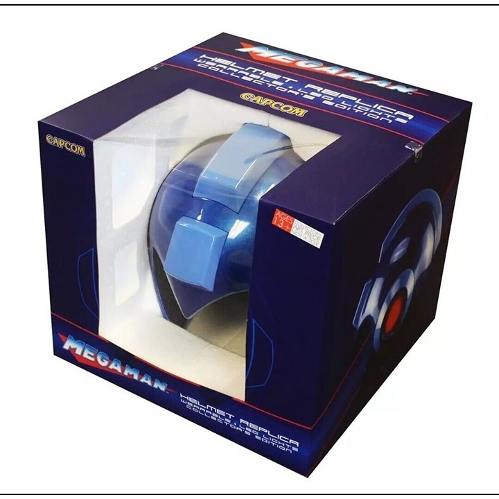 Capcom Mega Man Wearable Helmet Blue SEALED NIB