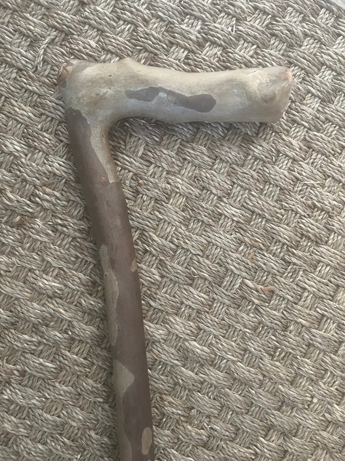 Vintage Hand-Carved Walking Stick Cane