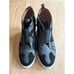 LINEA PAOLA Felicia Wedge Sneakers Black Camo Animal Print Ankle Booties SZ 7.5