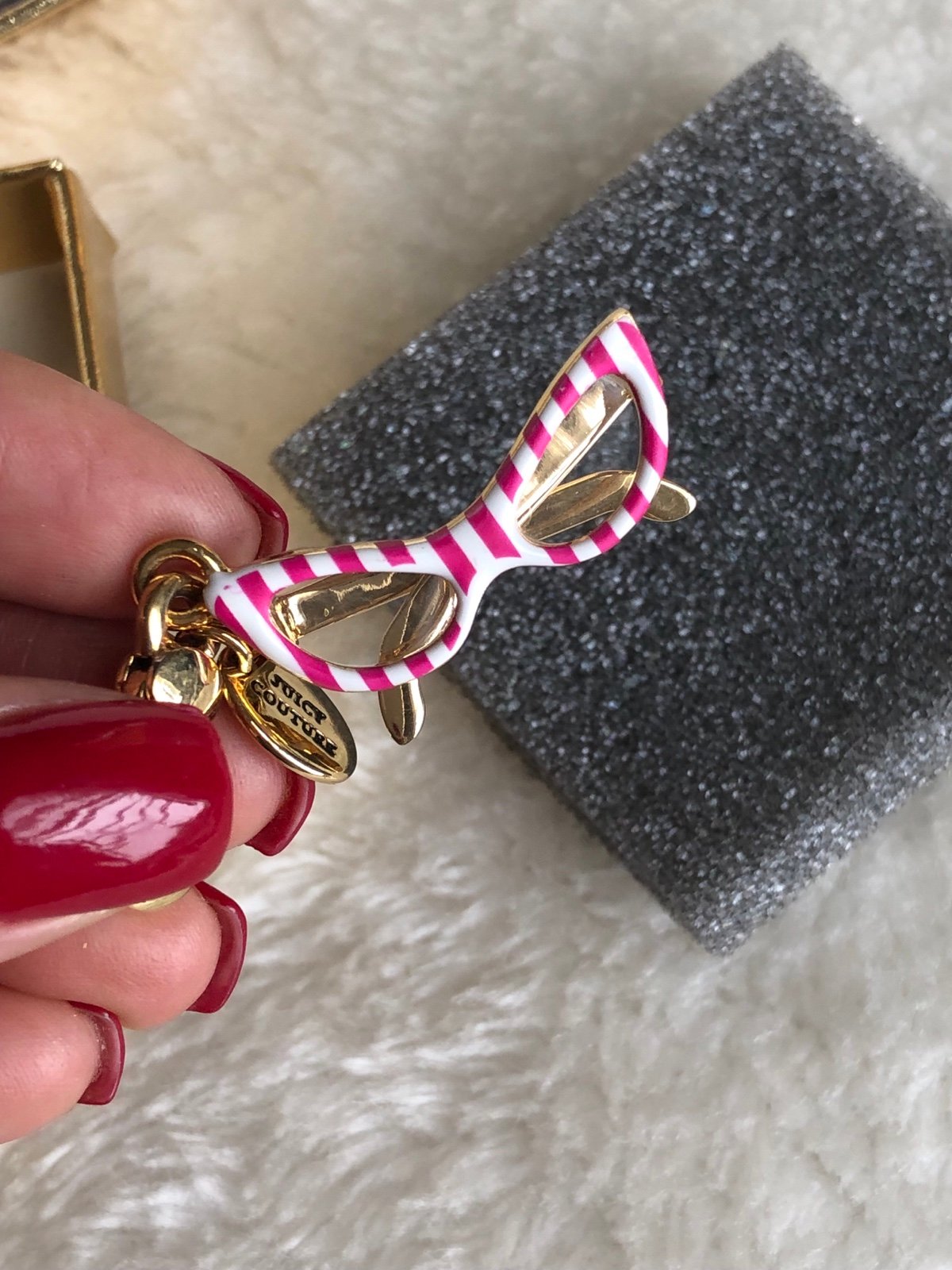 Juicy couture charm striped sunglasses C-LTD