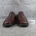 Steve Madden Shoes Men 8 Loafer Leather Brown Classic Dress Monda Slip On Formal